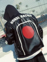 HRC x Vanson x Larry Honda Racing Leather Jacket