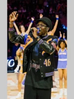 Halftime Heat Joe West Knicks Varsity Jacket