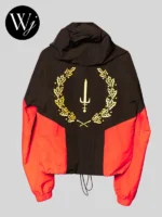 Heritage Black American Flag Jacket Mens