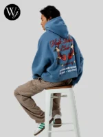 High Rollers Club Blue Hoodie