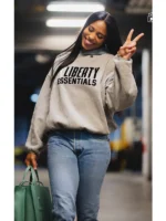 Isabelle Harrison Essentials Liberty Hoodie Grey