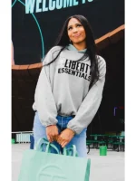 Isabelle Harrison Liberty Essentials Hoodie Grey