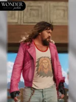 Jason Momoa A Minecraft Fringed Leather Jacket