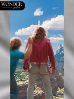 Jason Momoa A Minecraft pink Jacket