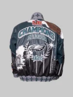 Jeff Hamilton Super Bowl Champions Philadelphia Eagles Leather Jacket