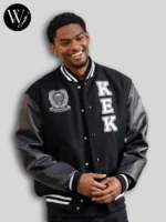 Jessie Raymond All American Homecoming Varsity Jacket Black