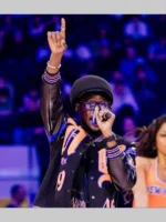 Joe West Halftime Heat Knicks Jacket