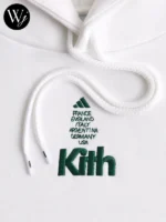 Kith for Adidas Football 3 Striped Hoodie