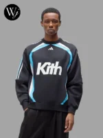 Kith for Adidas Football Black Crewneck