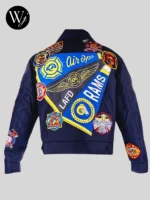 LA Rams LAFD Jacket Blue