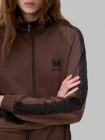 Madhappy Needles Track Jacket Brown