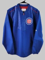Majestic Chicago Cubs Jacket Blue