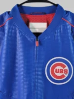 Majestic Chicago Cubs Mens Jacket Blue