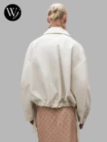 Mango April 25 Light Jacket Cream
