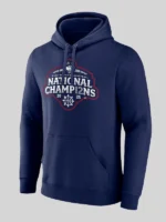Men's Navy UConn Huskies 2025 NCAA Women's Basketball National Champions Offensive Rebound Pullover Hoodie