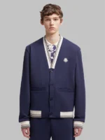 Moncler x Mercedes-Benz by NIGO Padded Cotton Sweatshirt Blue