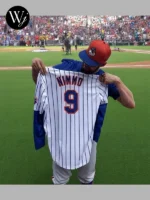 NY Mets Brandon Nimmo Hooded Hoodie Jersey