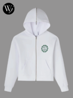 OVO Athletics Club Split Full-Zip Hoodie White