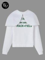 OVO Athletics Club Split Full-Zip White Hoodie