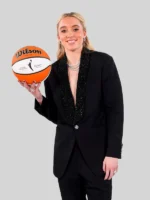 Paige Bueckers Black Sparkly Blazer