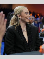 Paige Bueckers Sparkly Black Blazer