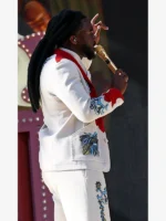 Shaboozey 2025 Coachella Embroidered Suit