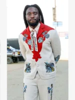 Shaboozey 2025 Coachella Floral Suit