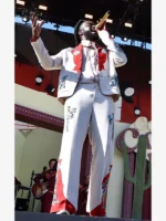 Shaboozey Coachella Embroidered Suit 2025