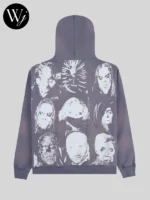 Slipknot x Pleasures Nanogram Zip-Up Hoodie