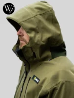 Swazi Ibex Dark Green Hooded Jacket