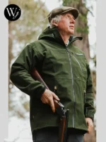 Swazi Ibex Light Green Hooded Jacket