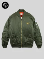 T1 Bomber Jacket Olive Green