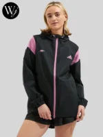 Womens Adidas Arsenal Golf Rain Jacket Black
