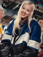 2025 Mimai GP ROSÉ Leather Racer Jacket