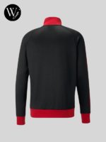AC Milan Puma ftblHeritage T7 Raglan Full-Zip Black Track Jacket