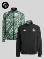 Adidas Manchester United Adult X Stone Roses Anthem Jacket Black and Camo
