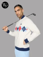 Adidas Originals Argyle Printed Sweatshirt