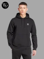 Adidas Trefoil Essentials Black Hoodie