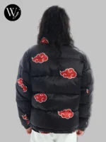 Akatsuki Puffer Black Jacket