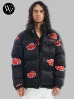 Akatsuki Puffer Jacket Black