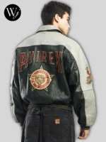 Asap Rocky Praise the Lord Northwest Wild Bears Avirex Leather Varsity Jacket