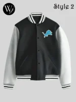 Axel Foley Detroit Lions Jacket black