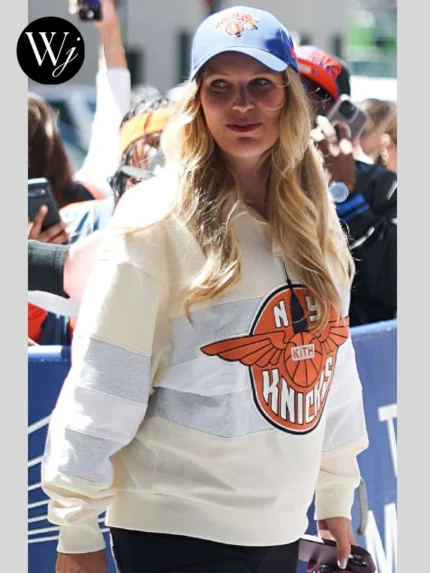 Caroline Wozniacki MSG NYC Knicks Sweatshirt