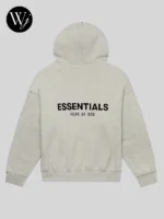 Dark Oatmeal Essentials Grey Hoodie