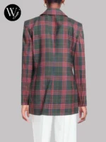 Dawn Edwards FOREVER Tartan Blazer