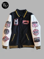 Death Row Records Patched Varsity Jacket