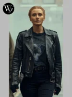Deep Cover Bryce Dallas Howard Black Leather Jacket