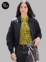 Dua Lipa F1 Monaco racing jacket