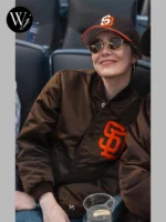 Emma Stone Padres Jacket