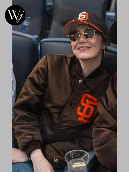 Emma Stone Padres Jacket